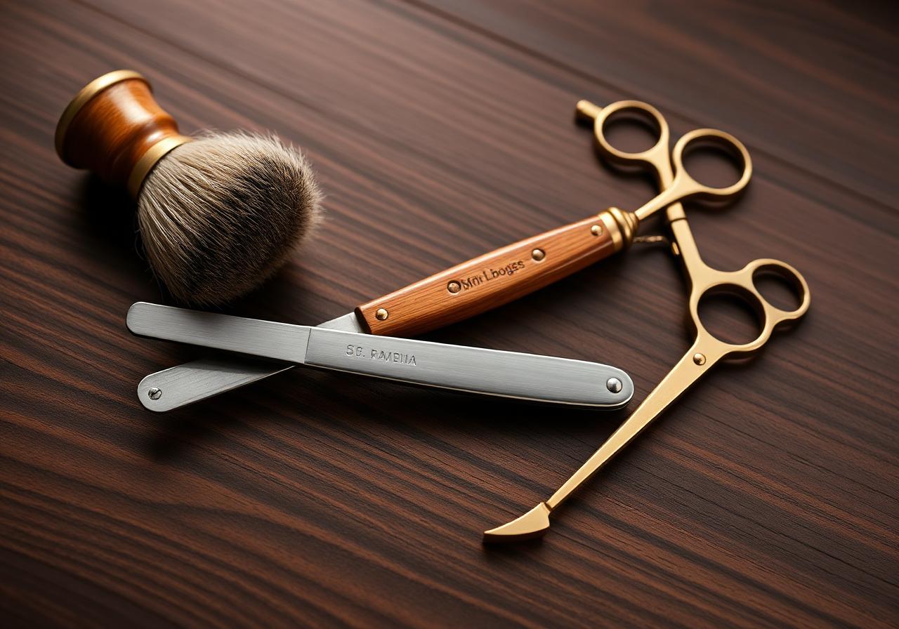 Traditional barber tools